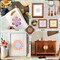80-Pack Mandala Stencils (3 x 3 in) – Reusable Mini Mandala Painting Templates for DIY Crafts on Wood, Rocks, Furniture, Walls, Floors, Fabric & Tiles